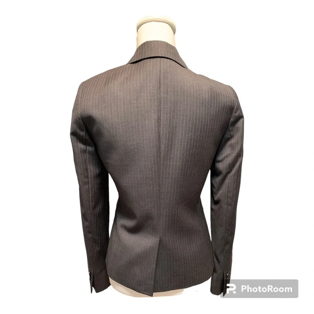 J.Crew Wool Pinstripped Blazer Ladies Size 8